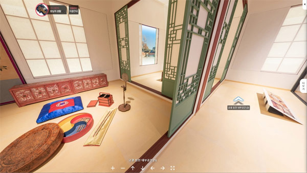 VR로 재현한 박물관 전시실‥"왕실 유물, 온라인서 만나요"