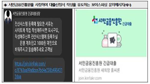 '정부지원·서민금융' 등 정책금융 사칭한 불법광고 주의보