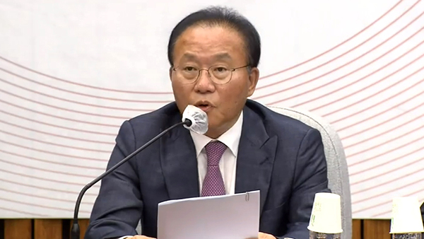 윤재옥 "간호법 재상정하면 당론으로 부결‥망국적 입법 폭주 안타까워"