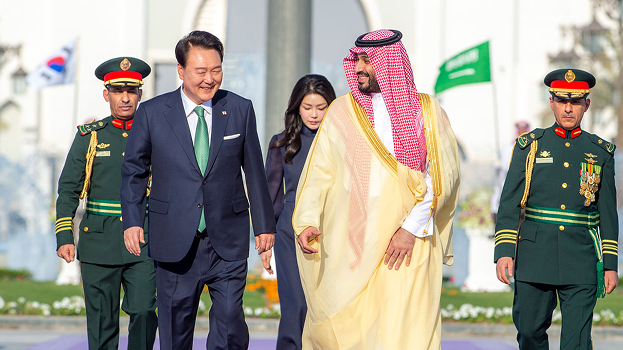 대통령실 "한-사우디 이·팔, 우크라, 한반도 담긴 공동성명 조율 중"