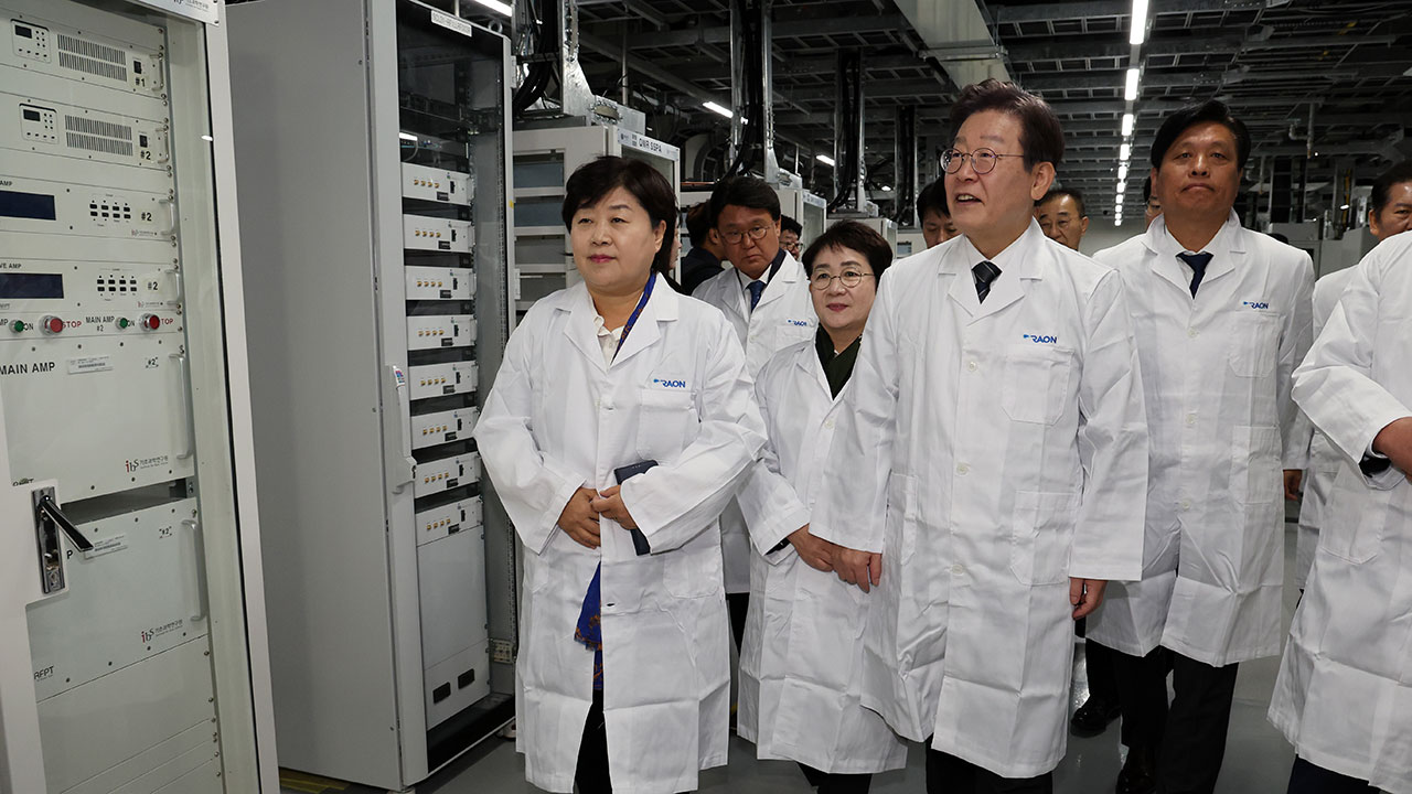 이재명 "당력 총동원해 R&D 예산 복원‥단기 성과 나지 않아도 지속 투자해야"