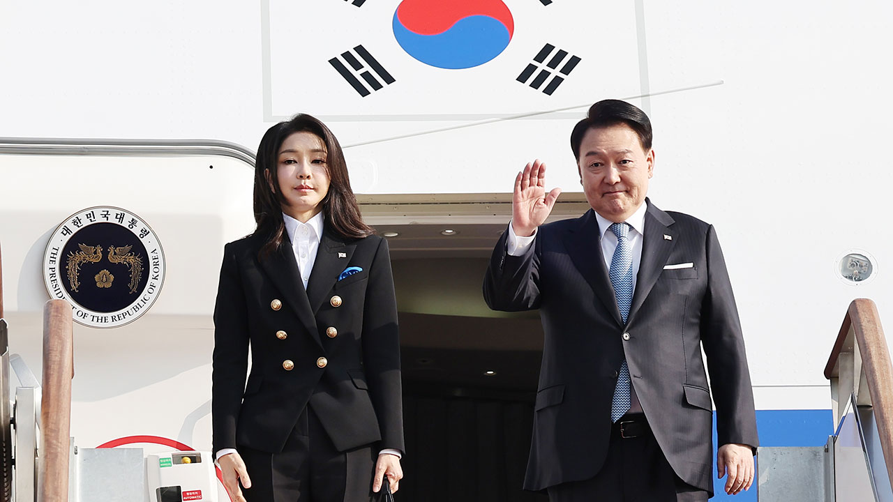 윤 대통령, APEC회의 참석차 미국 샌프란시스코로 출국