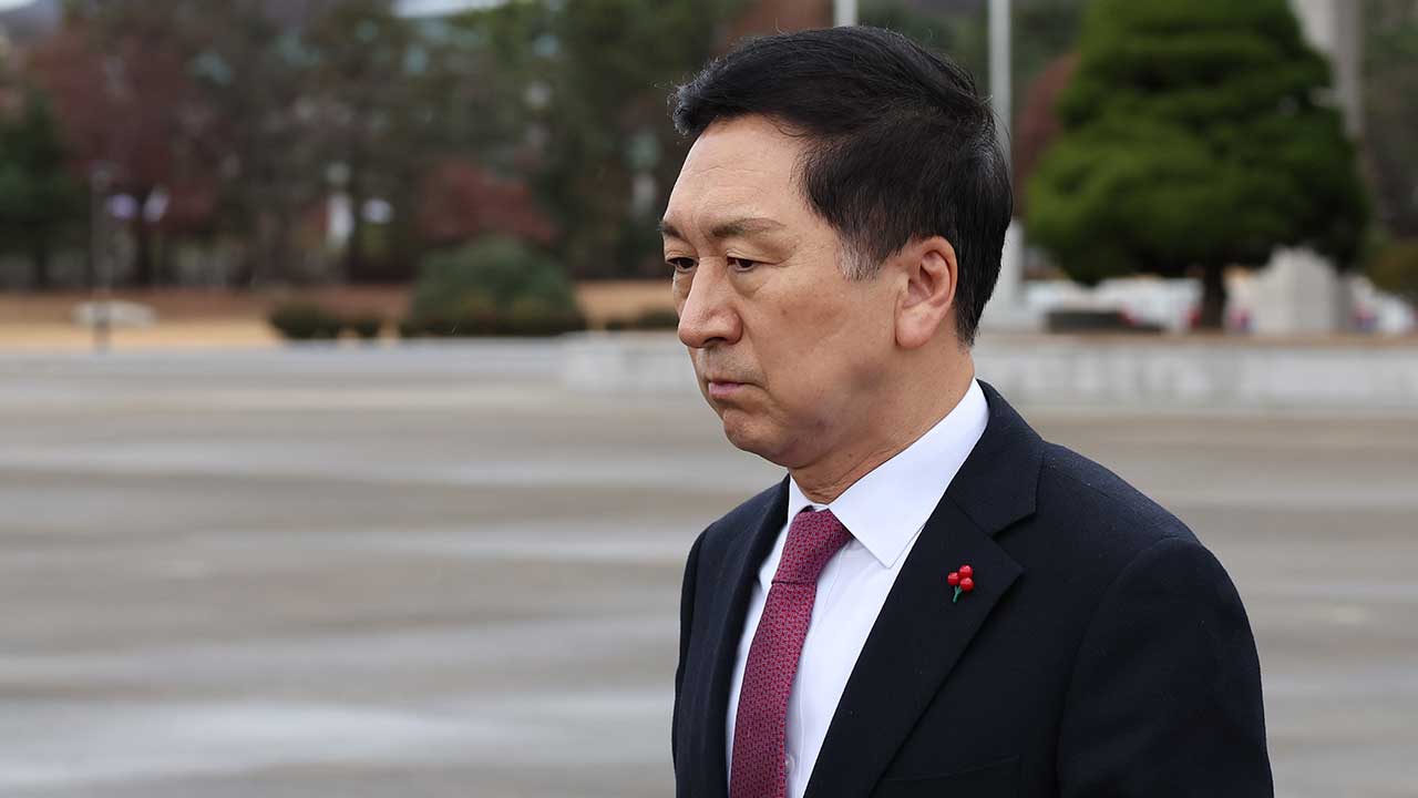 김기현 국민의힘 대표, '퇴진 압박' 속 내일 공개일정 취소