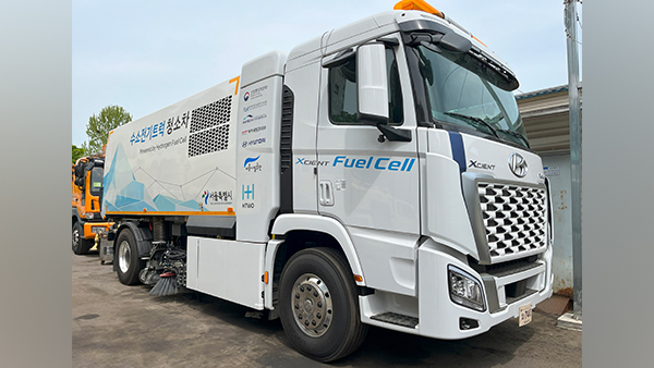 오늘부터 올림픽대로 등에 18톤급 '수소청소차' 투입