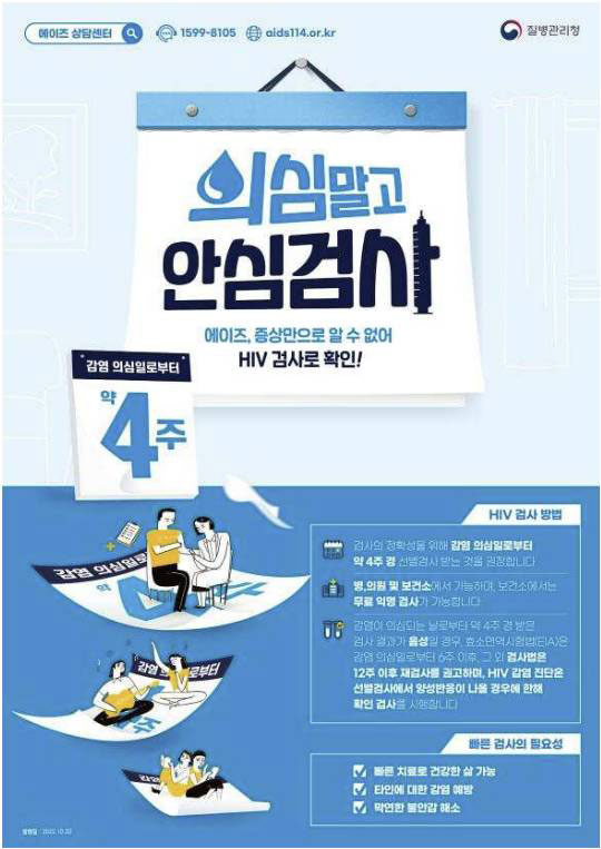 '에이즈 원인' HIV 감염 1천66명‥3년 만에 증가