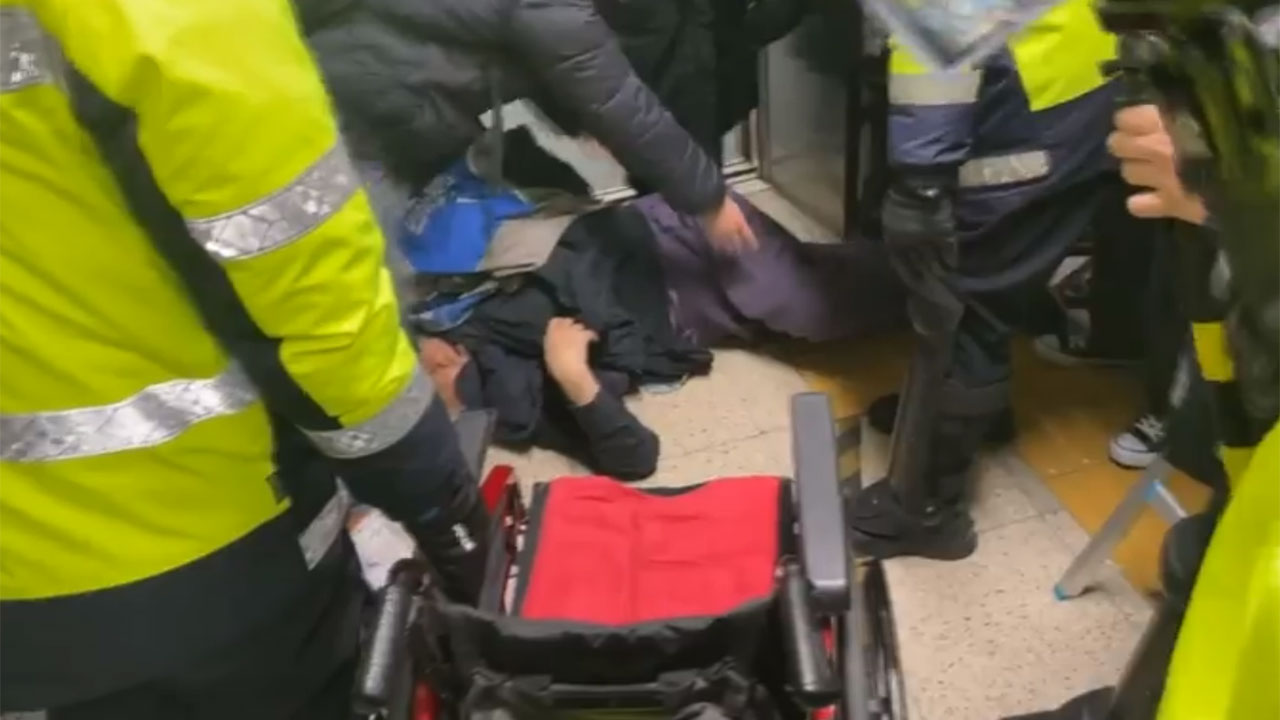 전장연 "장애인·시민 갈라치는 혐오 정치 멈추라"‥박경석 대표 현행범 체포