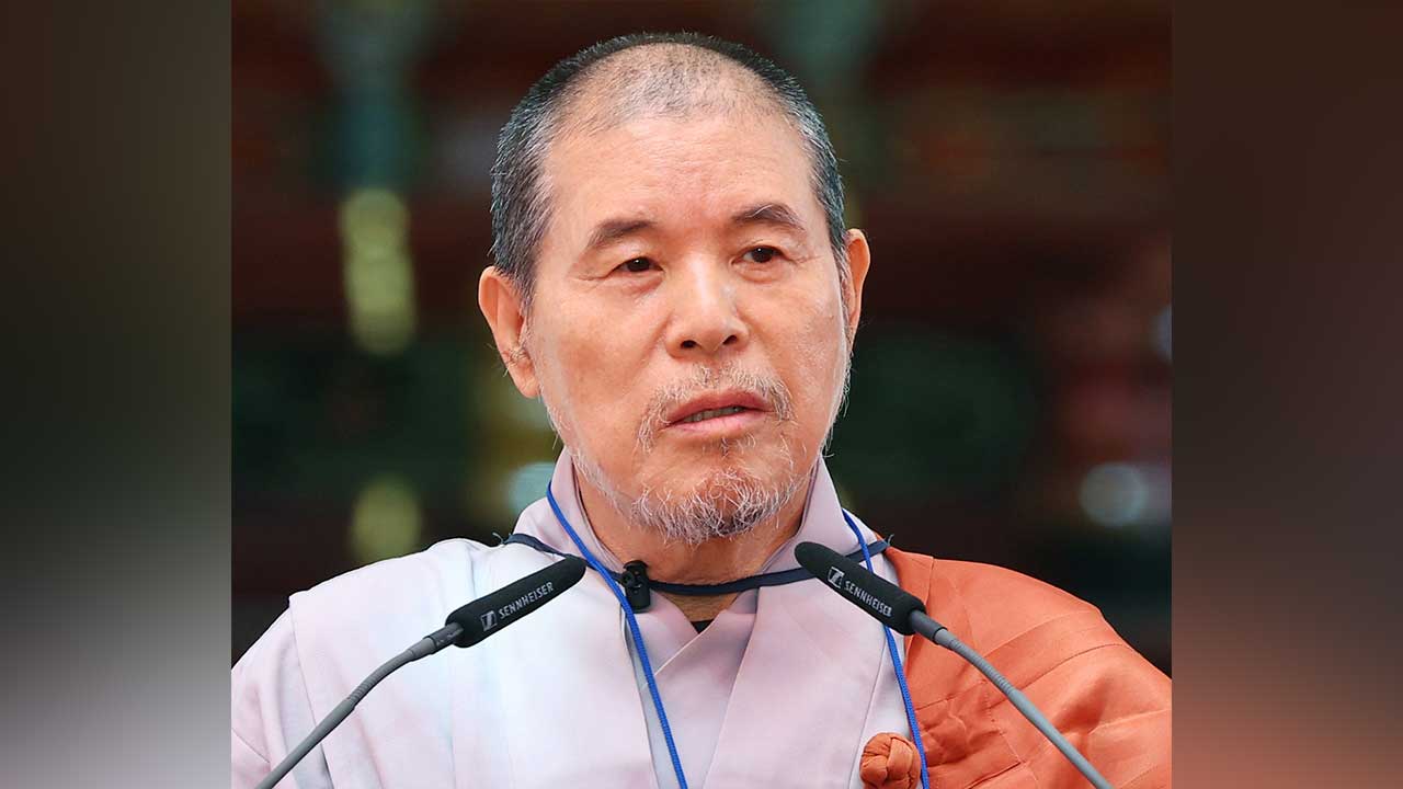 자승스님 장례 조계종 종단장으로‥'소신공양'으로 판단