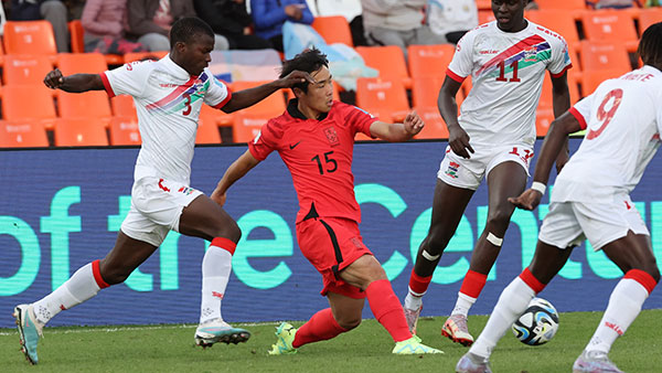 U-20 대표팀, 감비아와 0대0 무승부‥조 2위로 16강 진출