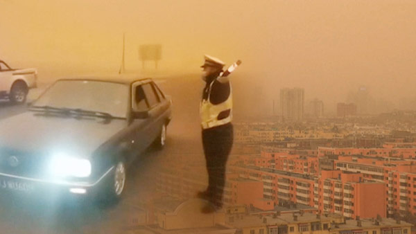 중국 이틀 만에 또 대규모 '최악 황사'‥내일 한반도에 영향