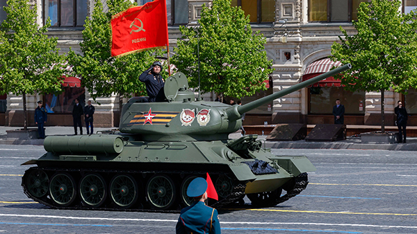 규모 축소 러 전승절 열병식‥"우크라전 탓 병력·장비 소진"