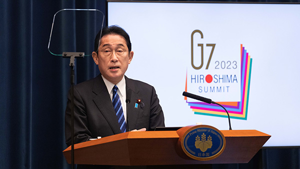 "한국 등 G7 초대국 정상, 21일 히로시마 원폭자료관 방문 조율"