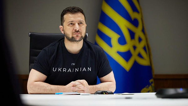 일본 정부 "젤렌스키 우크라 대통령, 21일 G7 회의 온라인 참가"