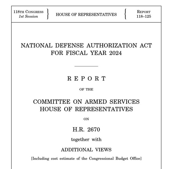 미 하원 군사위, 국방부에 한미일 3국 안보협력 강화 방안 요구