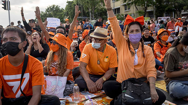 총리 배출 실패한 태국 제1당 "약속대로 민주 진영 제2당 지원"