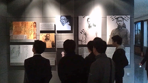 중국 안중근윤동주 시설 중단에 내부 공사중개방 시점은 밝히지 않아