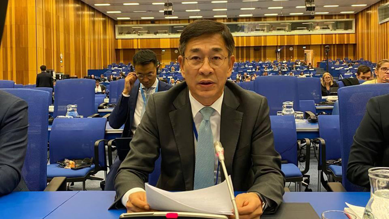 한미일 "北 도발중단·비핵화 조치 촉구"‥다자무대 첫 공동발언