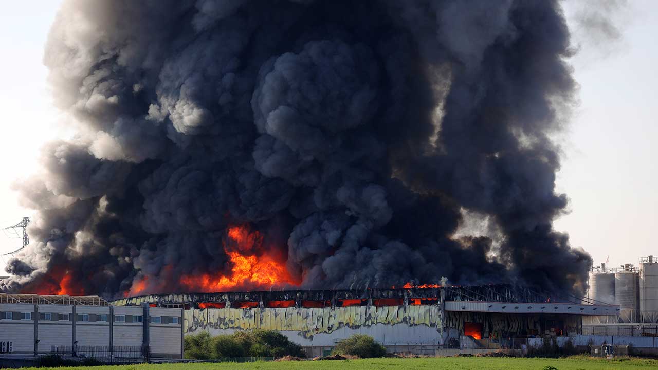팔레스타인 하마스, 이스라엘에 로켓포 공세‥이스라엘 보복 예고