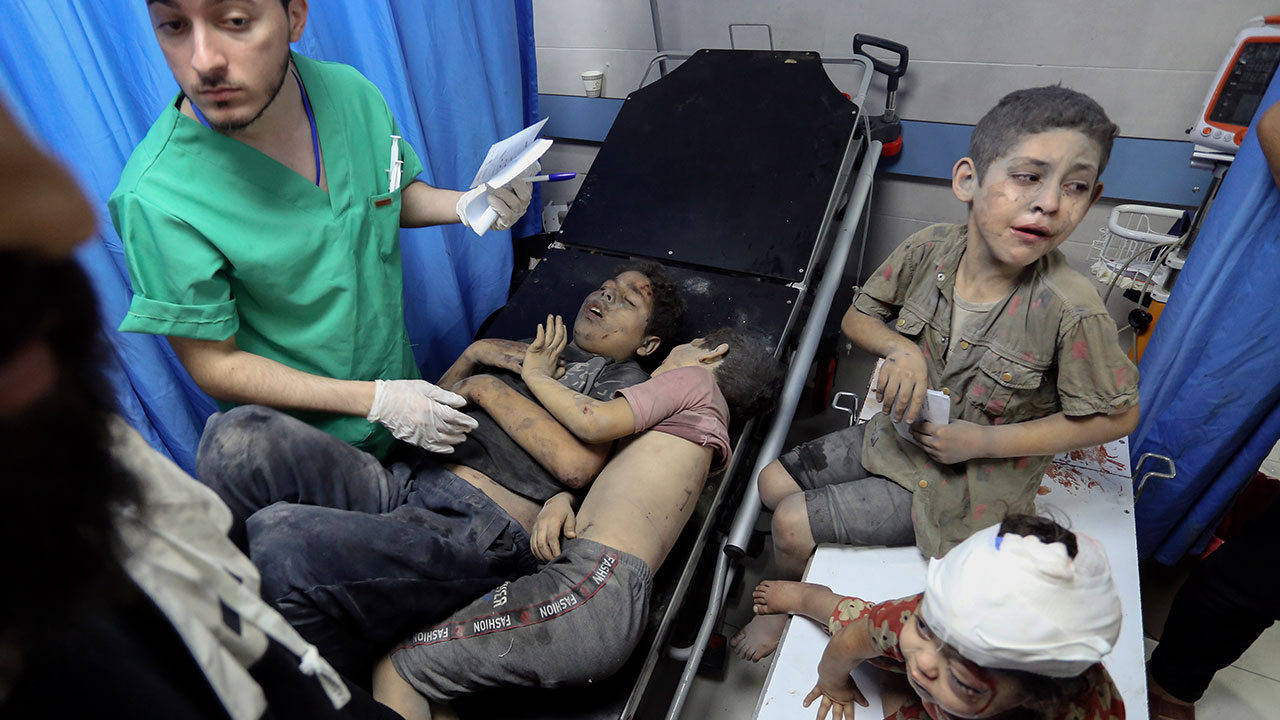 가자지구 '의료 완전붕괴'‥유엔 보고서 "병원에 전력 고갈"