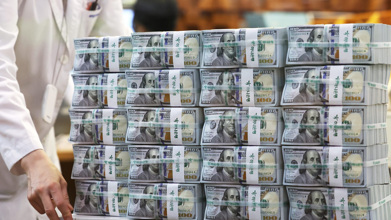 7월 외화예금 38.7억 달러 증가‥달러화↑·엔화↓