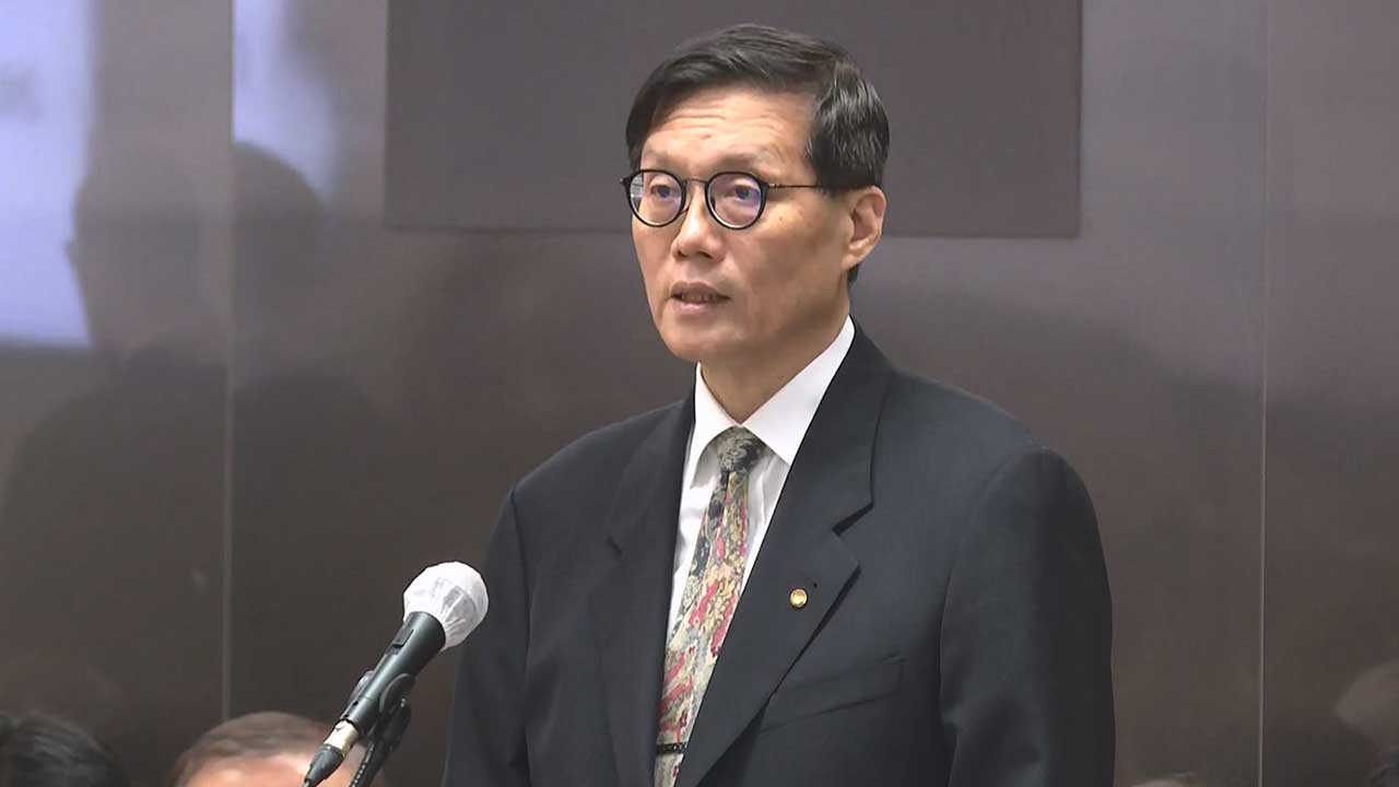 이창용 한은 총재, 출마 의향 묻자 "전혀 없다"