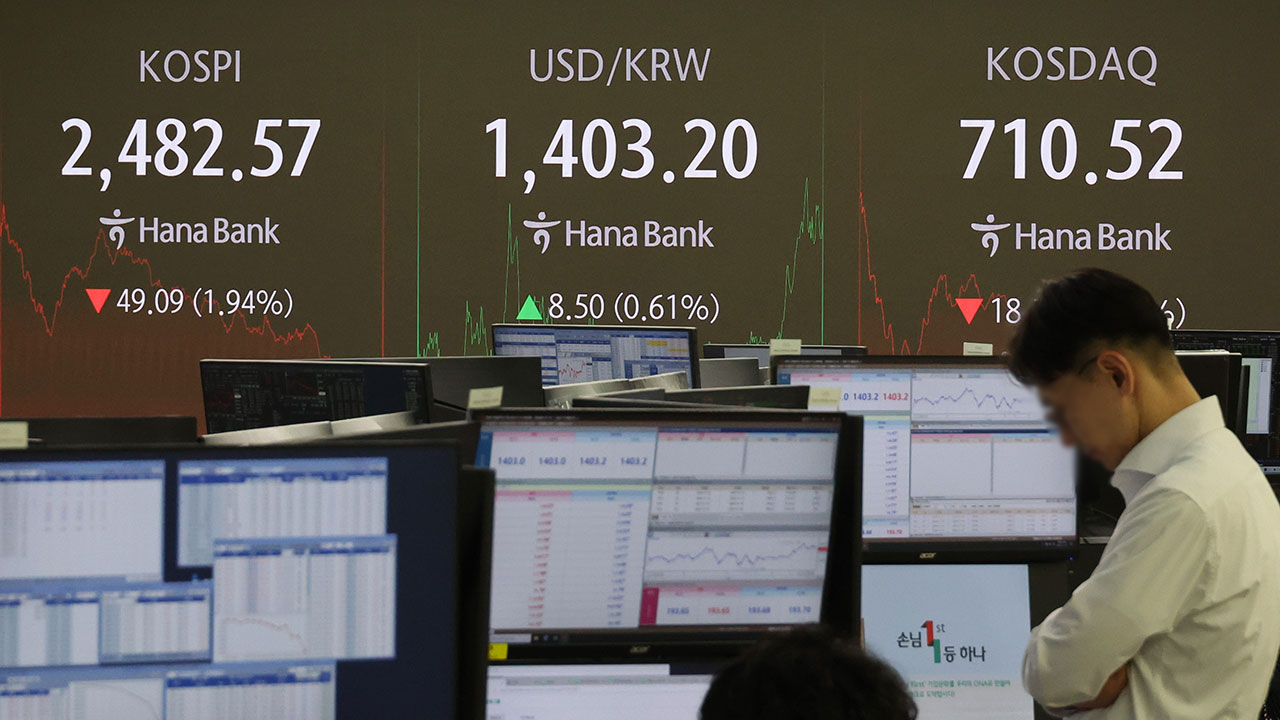 '트럼프 트레이드'에 원달러 환율 상승‥ 2년 만에 종가 1천400원 돌파