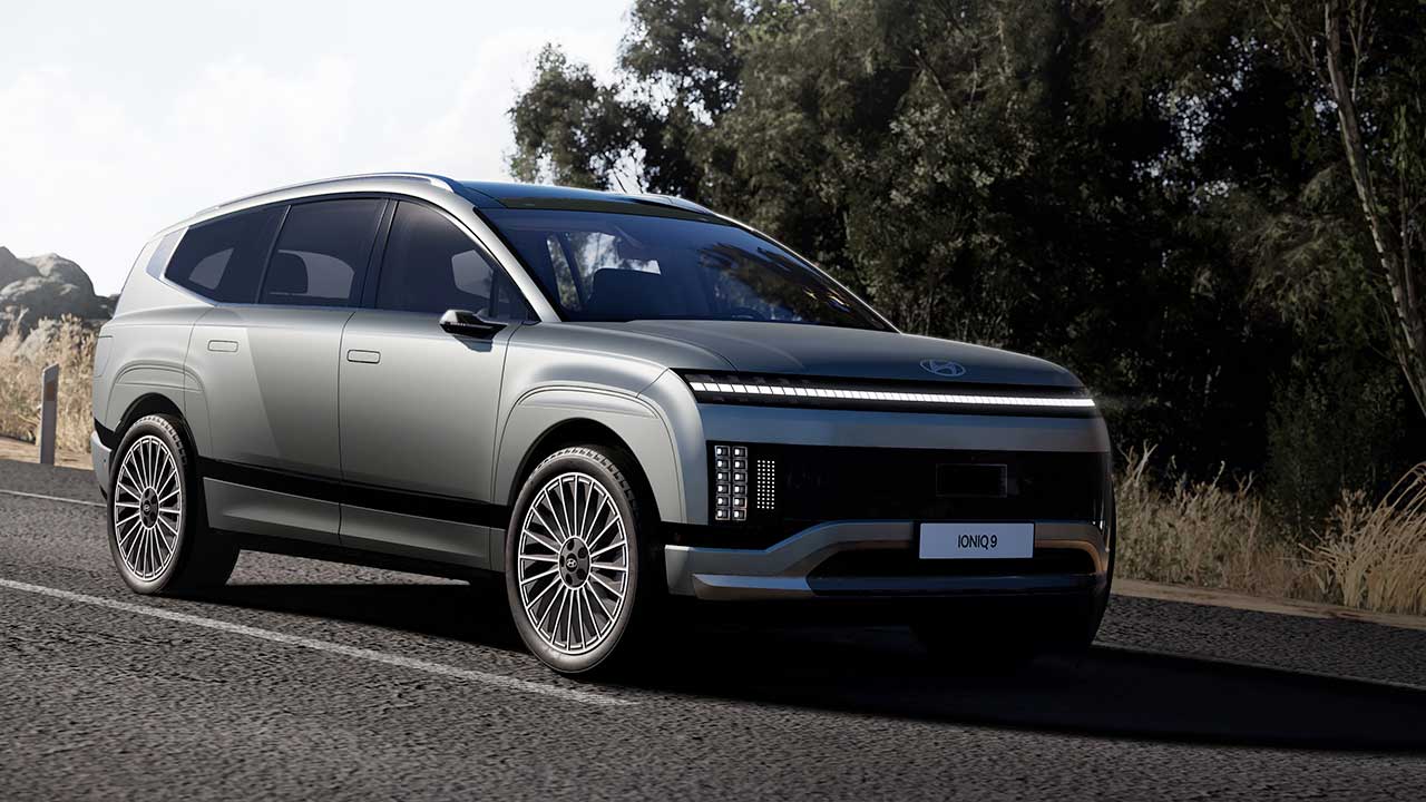 현대차 '아이오닉9' 최초 공개‥1회 충전 최장 532km 주행