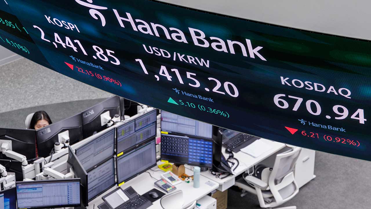 탄핵 정국에 코스피 2420선 마감‥외국인·개인 동반 매도