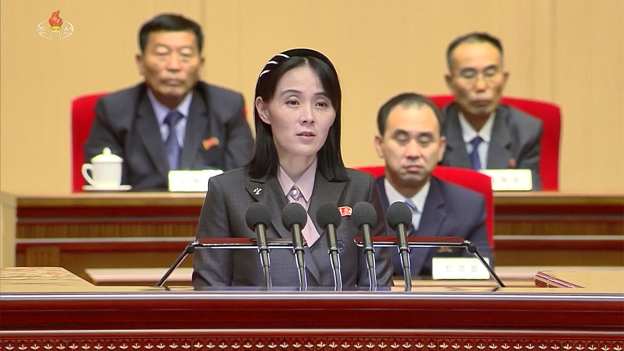 김여정 "한국군, 폭약에 속아넘어가"‥합참 "수준 낮은 심리전"