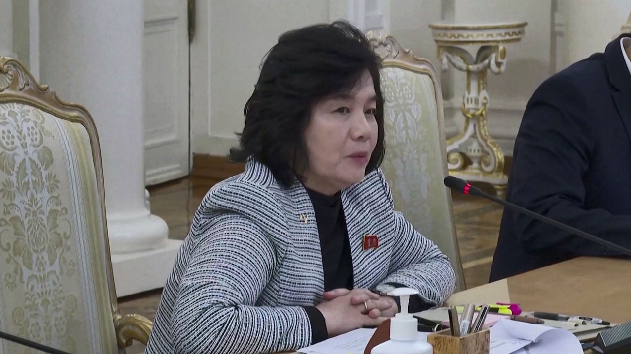 최선희 북한 외무상, 러시아 방문 마치고 귀국