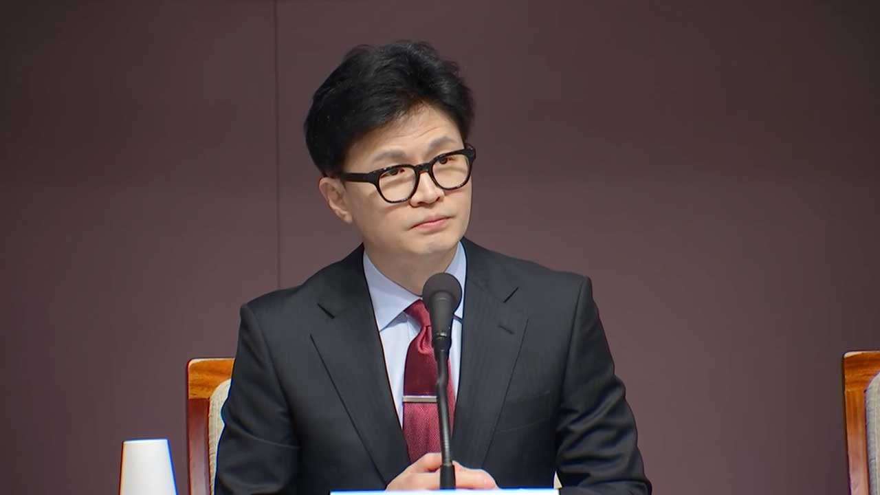 한동훈 "검사독재 사실이면 이재명 감옥에 있을 것‥선거제 만장일치는 코미디"