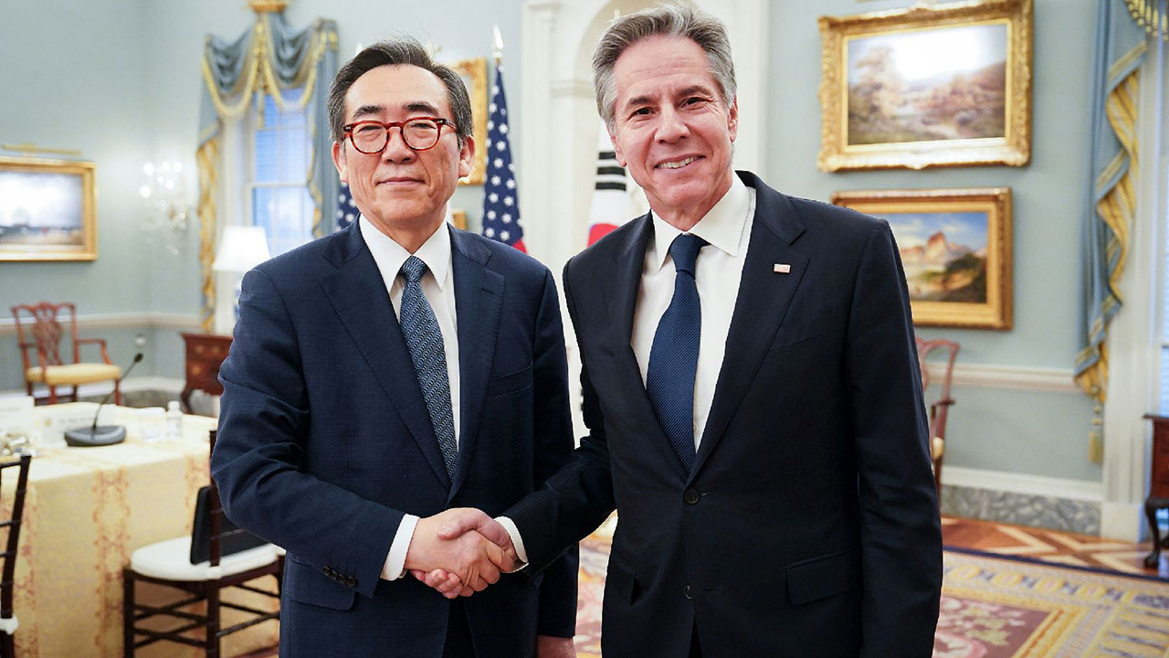 블링컨 미 국무장관 오늘 방한‥민주주의 정상회의 참석차