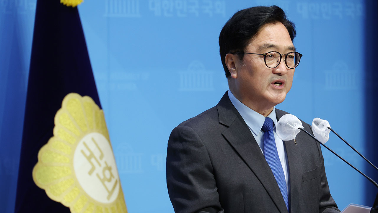 국회의장 후보 조정식 사퇴‥추미애-우원식 2파전