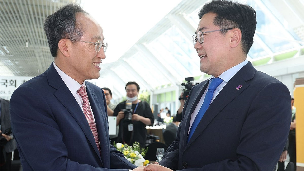 여야 원내지도부 주말 만찬회동 취소‥'원 구성 협상' 평행선