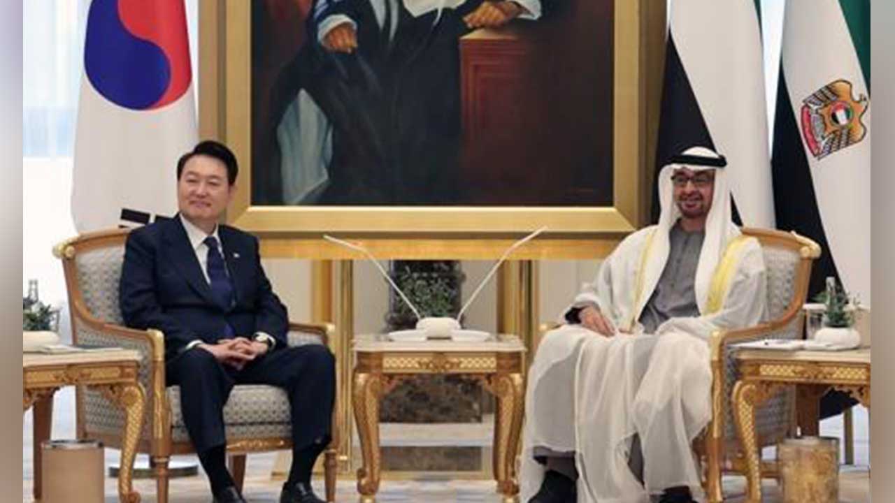 윤 대통령, 국빈 방한 UAE 대통령과 친교 만찬
