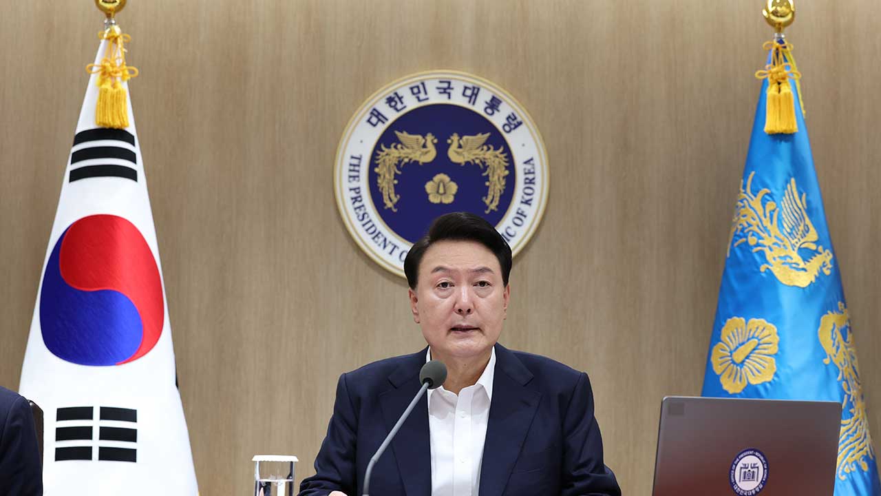 윤 대통령, 국가대표에 축전‥"국민과 한마음 응원"