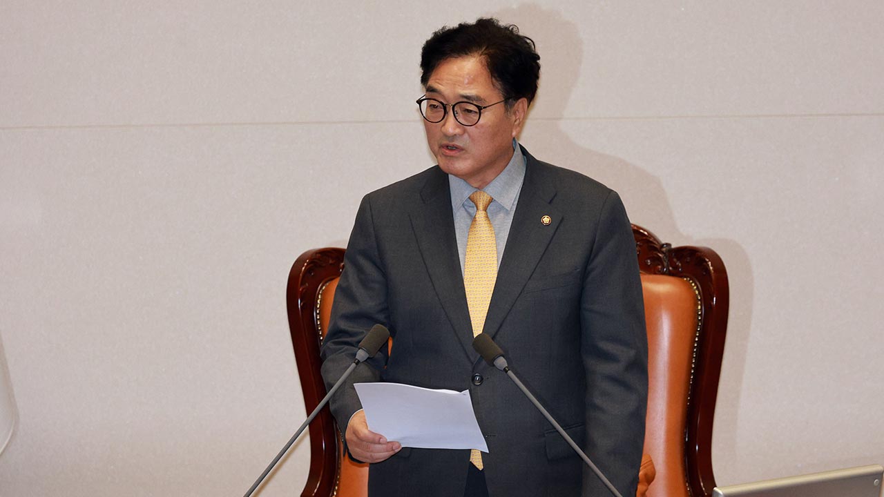 우원식 "주호영 사회 거부 유감, 복귀해야"‥주호영 "법안 강행 처리 멈춰야"