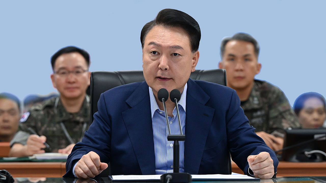 윤 대통령, 계룡대 찾아 "안보가 곧 경제"‥4박 5일 휴가 마무리