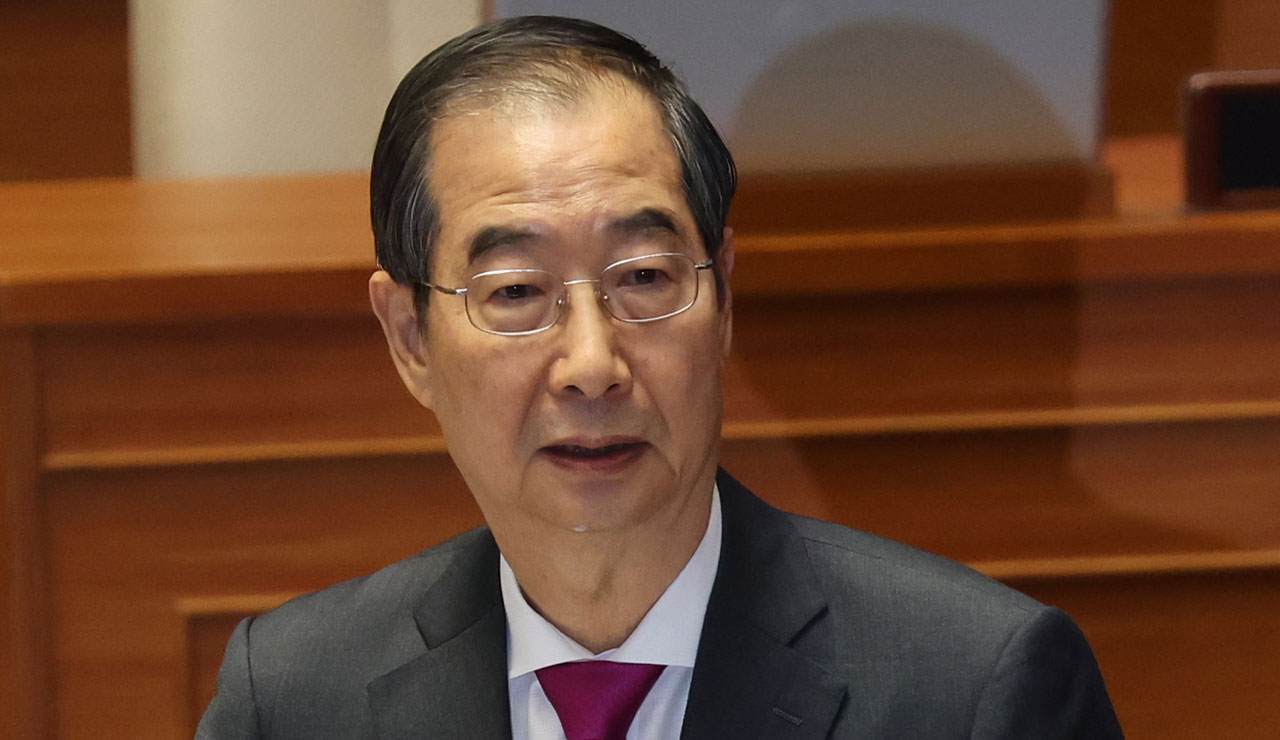 '뉴라이트 기용' 논란에 한 총리 "중요한 건 '레프트·라이트' 아니라 상승·다운"