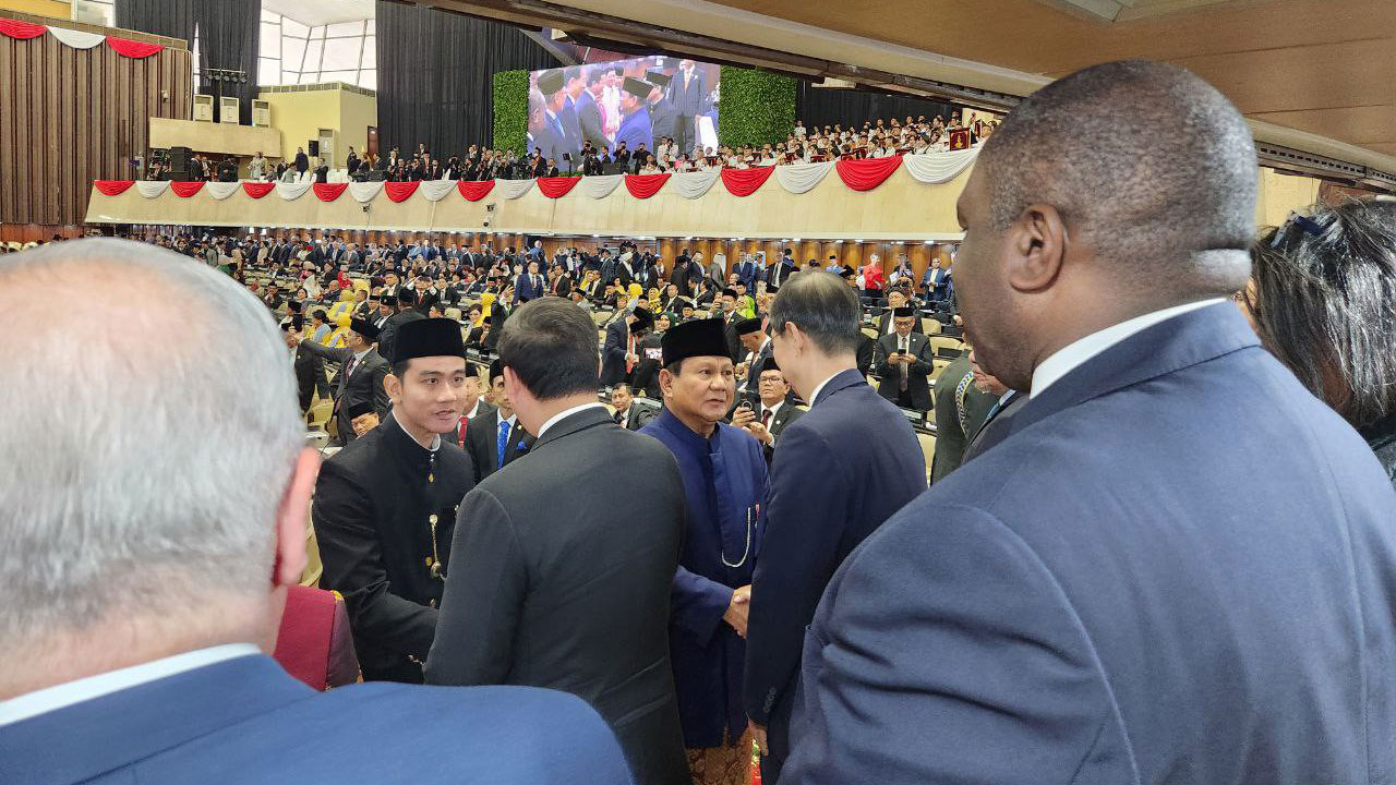 한 총리, 신임 인도네시아 대통령에 윤 대통령 친서 전달