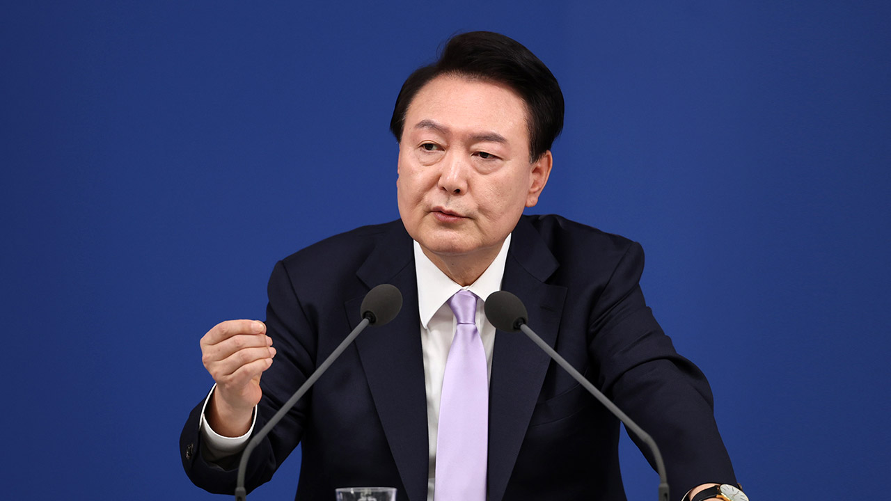 윤 대통령 "김 여사 악마화시켜‥'국정농단' 국어사전 다시 정리해야"