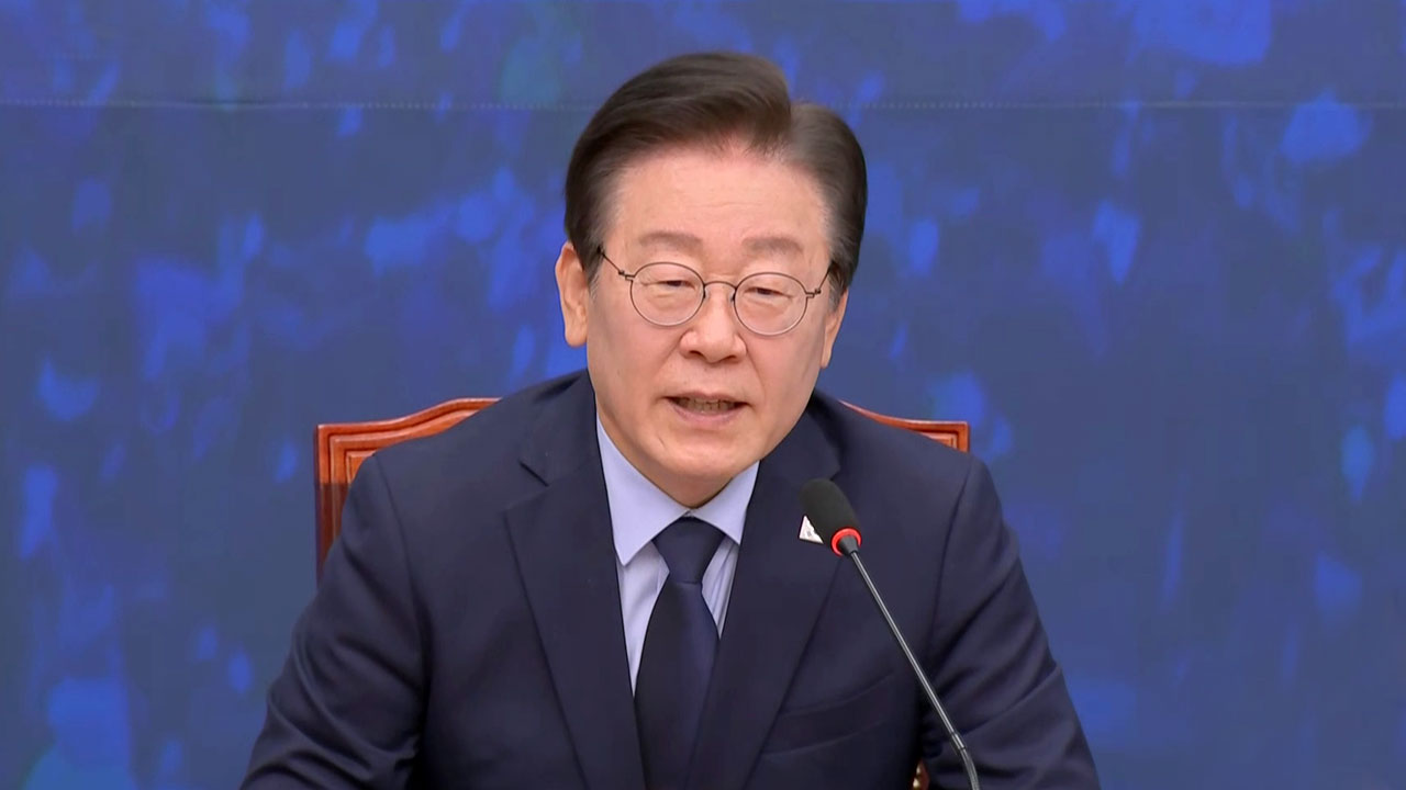 이재명 "중무장 경찰이 노동자와 충돌‥폭력 유발하는 것 같다"