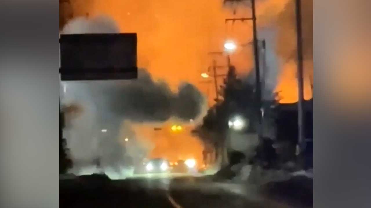 강원 평창 LPG충전소 폭발로 5명 중경상