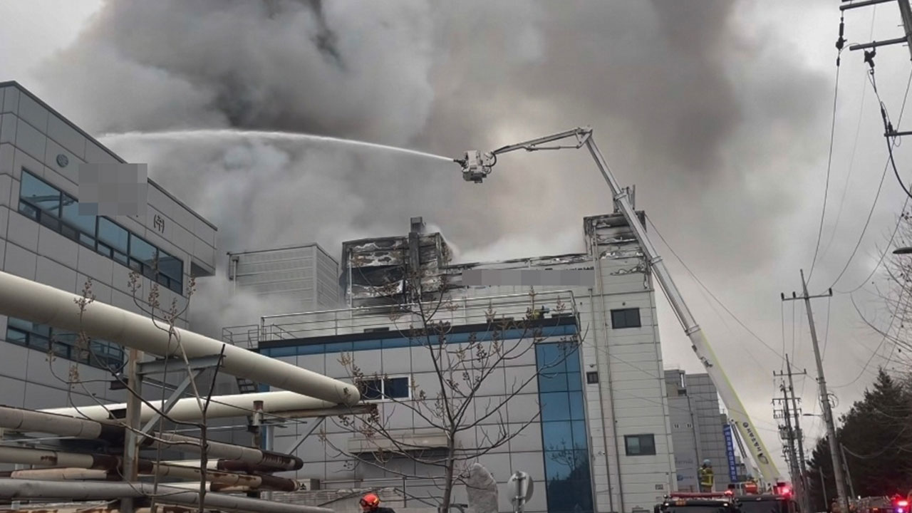 인천 가좌동 산단 큰불소방대원 2명 부상경보령은 해제