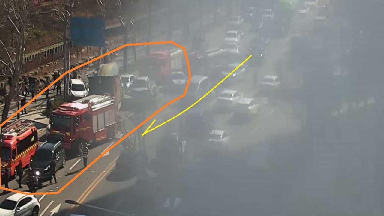 서울 광진구서 화물차 반대차선 돌진 2명 부상…"밤 늦게까지 술"