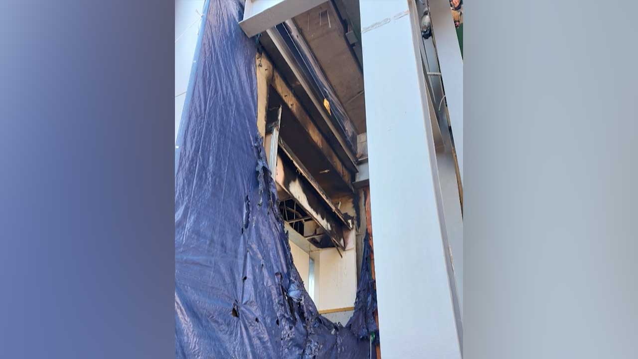 용인 삼성SDI 개발연구동 증축 현장서 불‥인명 피해 없어