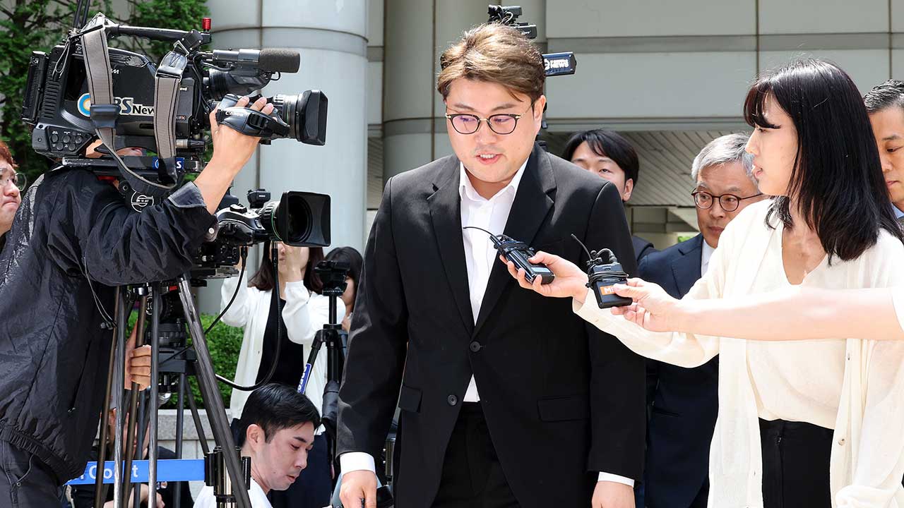 '음주 뺑소니' 김호중 영장실질심사 출석‥"진심으로 죄송"