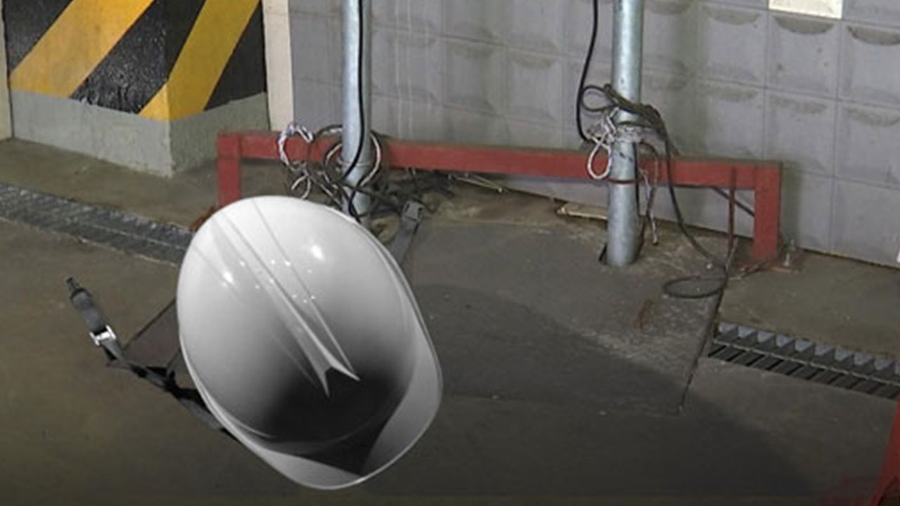 경기 안성 레미콘 공장 공사현장서 크레인 고리에 맞은 60대 노동자 사망