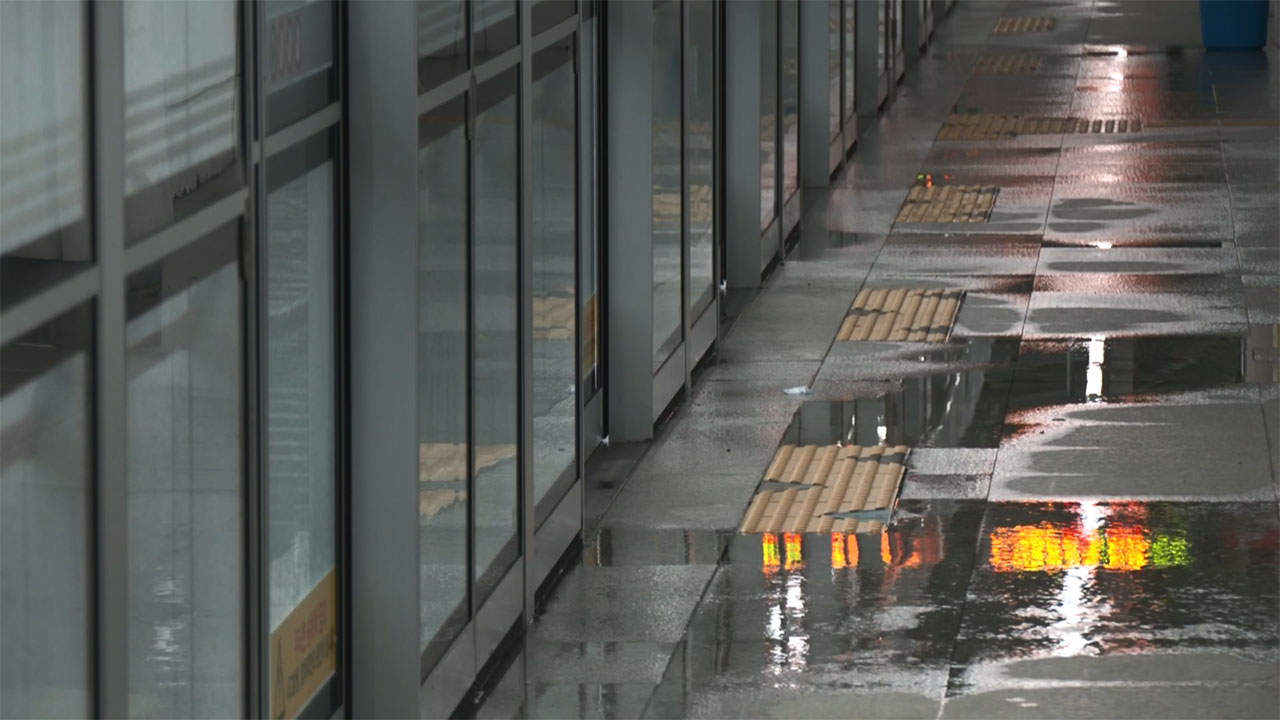 집중호우로 경춘선 천마산~마석 구간 운행중지