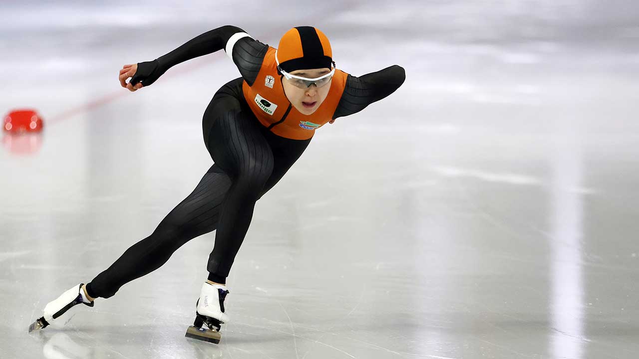 빙속 김민선, 세계스프린트선수권 500m 1차 레이스서 3위