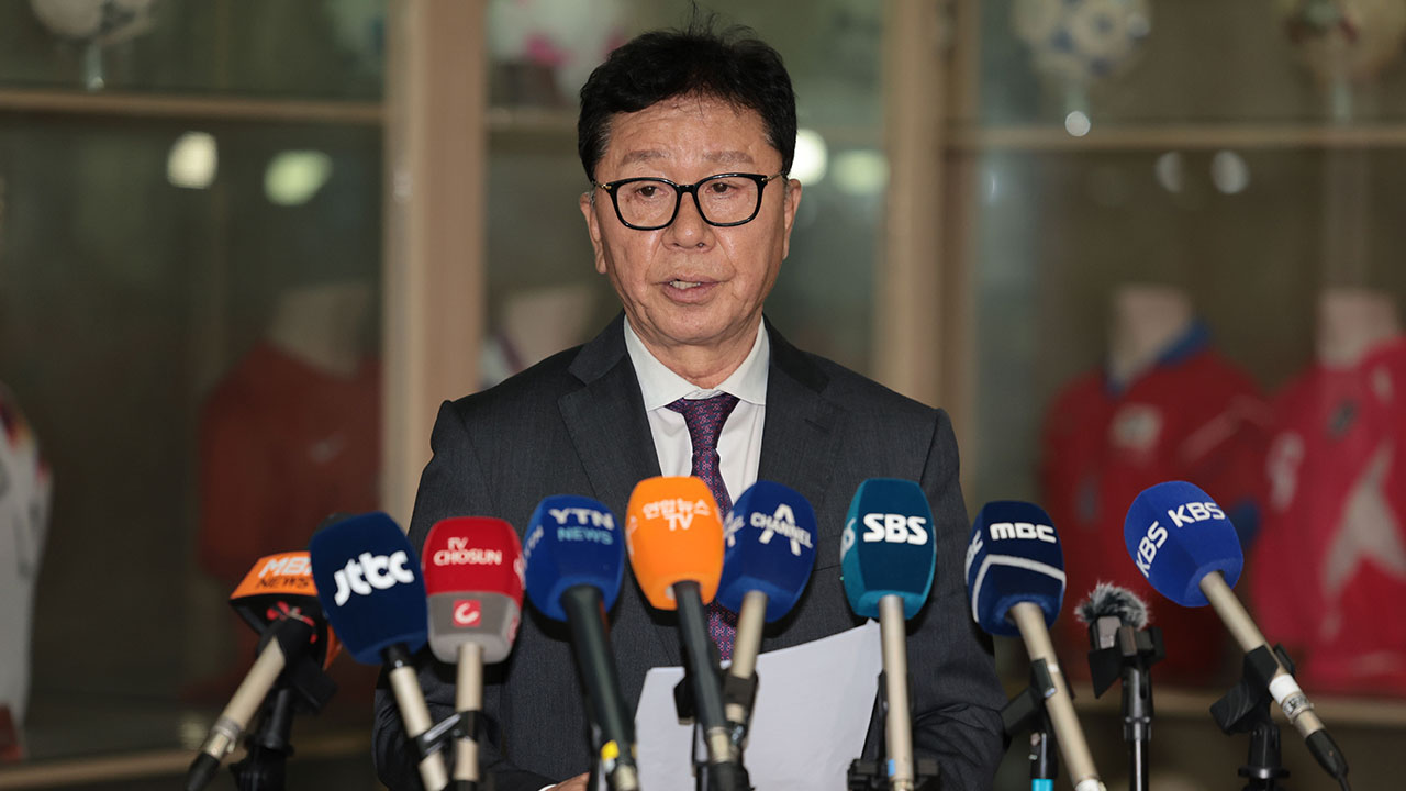 축구협회 정해성 전력강화위원장, 전격 사의 표명